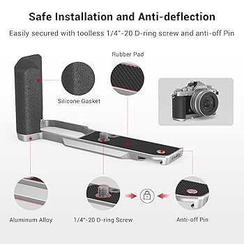 Amazon.com : SmallRig Z fc Handgrip L-Shape Grip Holder for